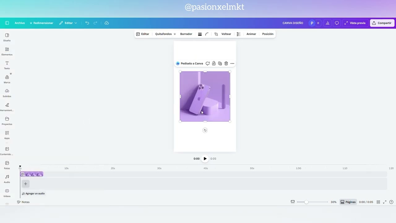 Crea imágenes con Canva 
