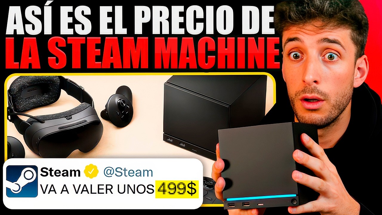 &iexcl;BOMBA! VALVE habla del PRECIO REAL de la STEAM MACHINE vs CONSOLAS (PS5, XBOX...) 😱