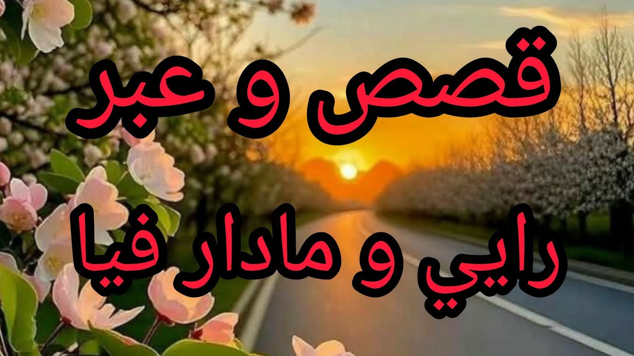 قصص وحكايات من الواقع فيها دروس جميلة و عبر