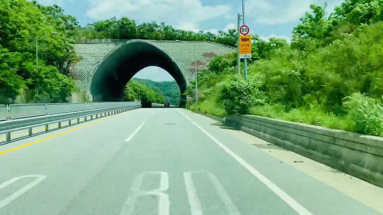 [drive vlog.EP25]-Korea road driving video (문경새재 문경대로) “no music , no talking