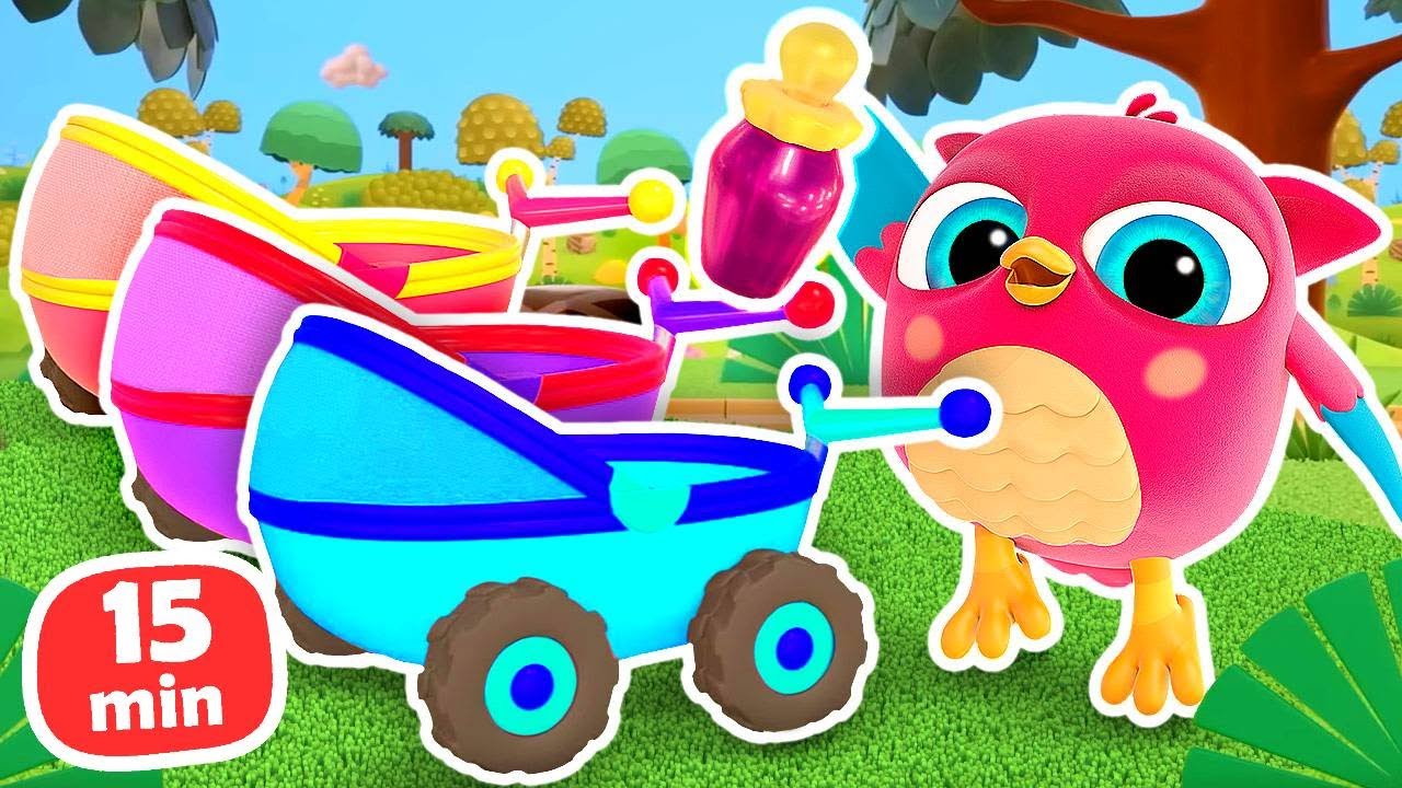 Cartoni animati con Gufetto HopHop: giochi e giocattoli preferiti! 🦉 Cartoni per bambini piccoli!