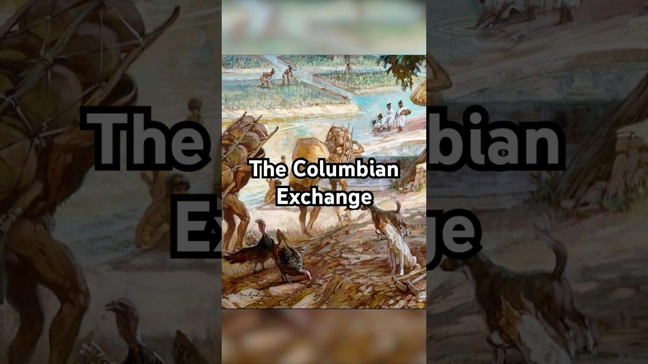 The Columbian Exchange #anthropology #history #food