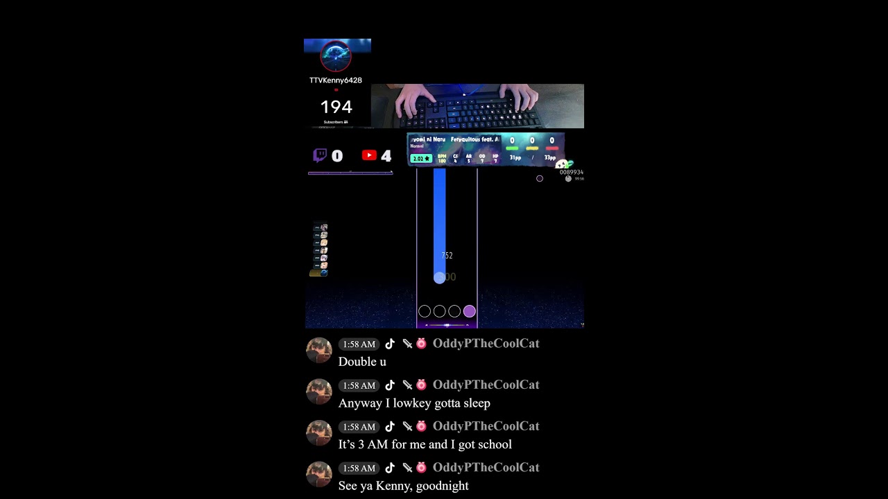 Short stream  | Road to 150k  osumania grind 