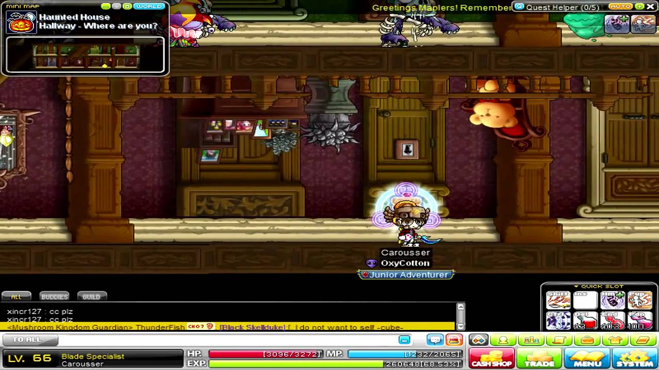 Carousser - MapleStory Level 50-70 Guide w/ Commentary