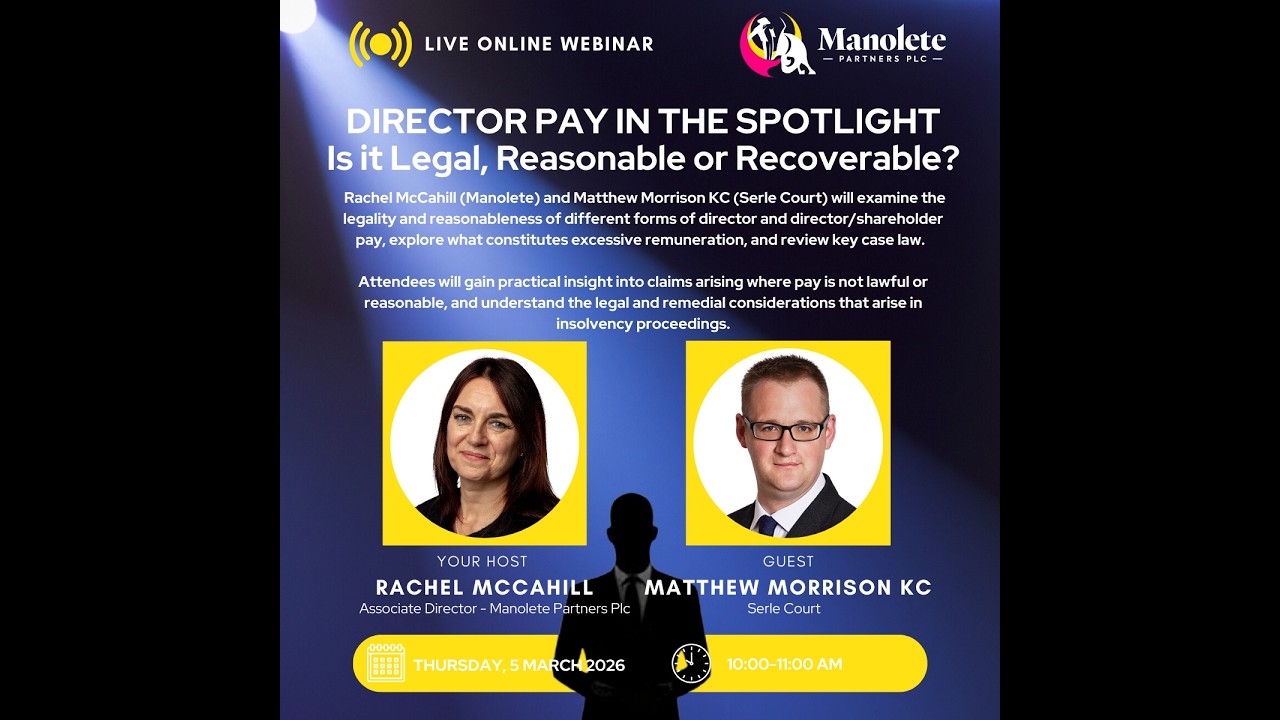 Manolete Partners Webinar - Director Pay in the Spotlight - March 2026
