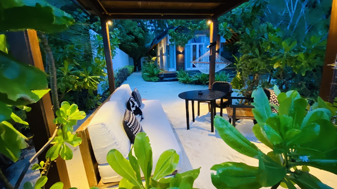 #maldives Fairmont Maldives | Beach Sunset villa with pool | room tour.