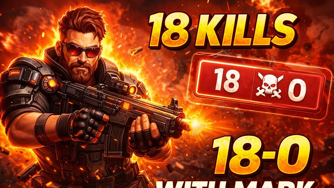 MARK THE DESTROYER 18 KILLS ☠️☠️ 