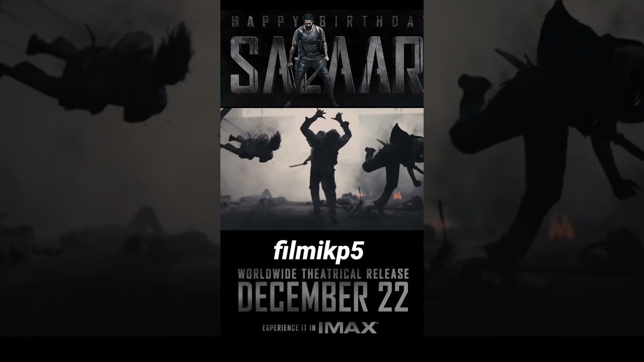 Happy Birthday Salaar | Salaar Movie | Prabhas | Vijay Kiragandur #Films #Salaar #shortsfeed #shorts