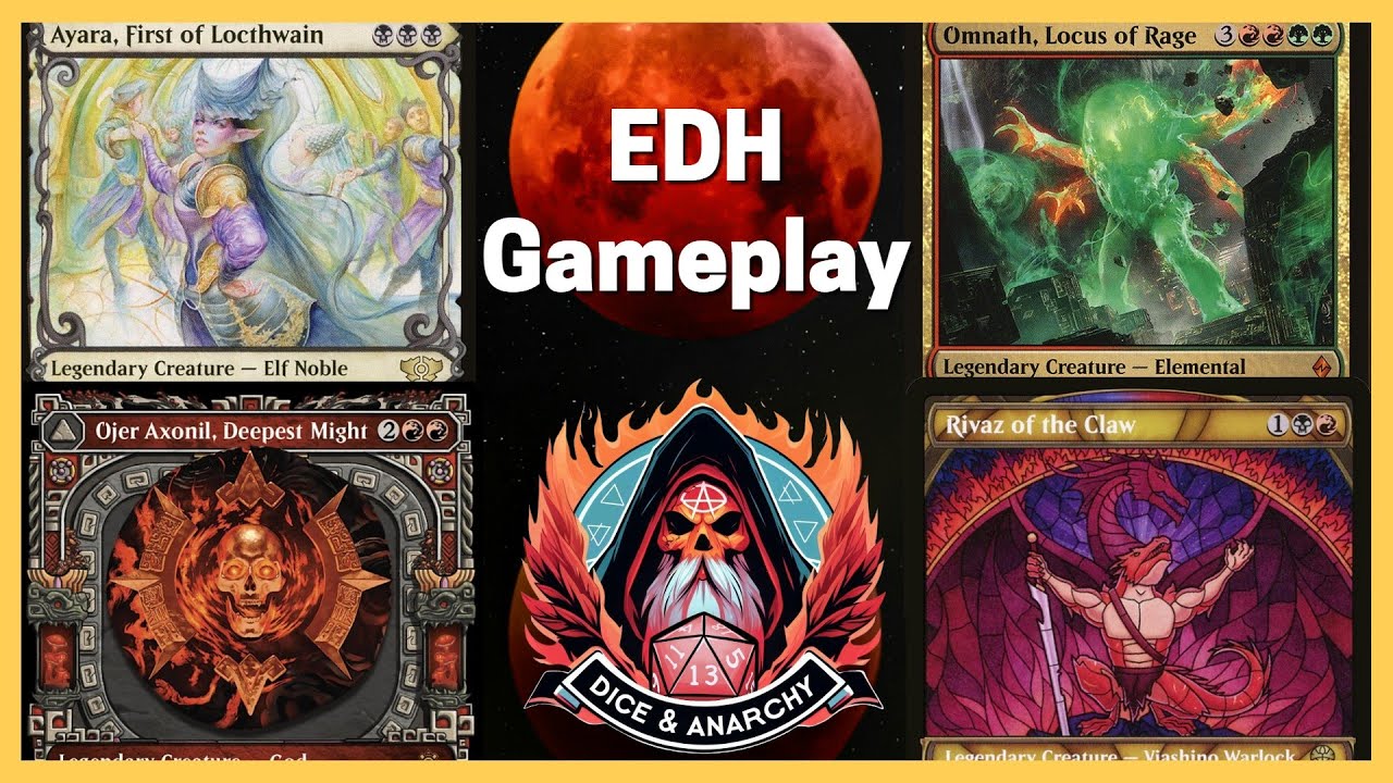 Brace Yourself for MTG Commander Chaos: Ayara, Omnath, Ojer Axonil, Rivaz Face Off!