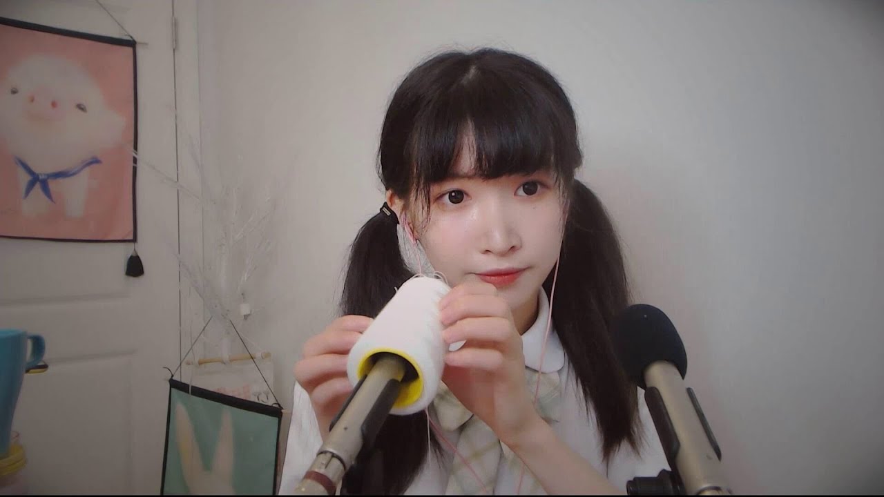 ASMR-口腔音，酥酥麻麻的耳边低语，吹气，免疫者入\Slowly Melting Your Brain (Straw and Mouth Sound)