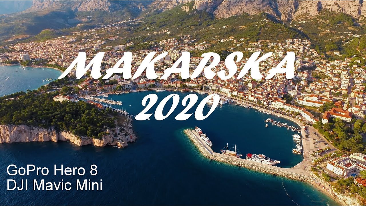 Chorvatsko/Croatia 2020, Makarska, GoPro Hero8 & DJI Mavic Mini