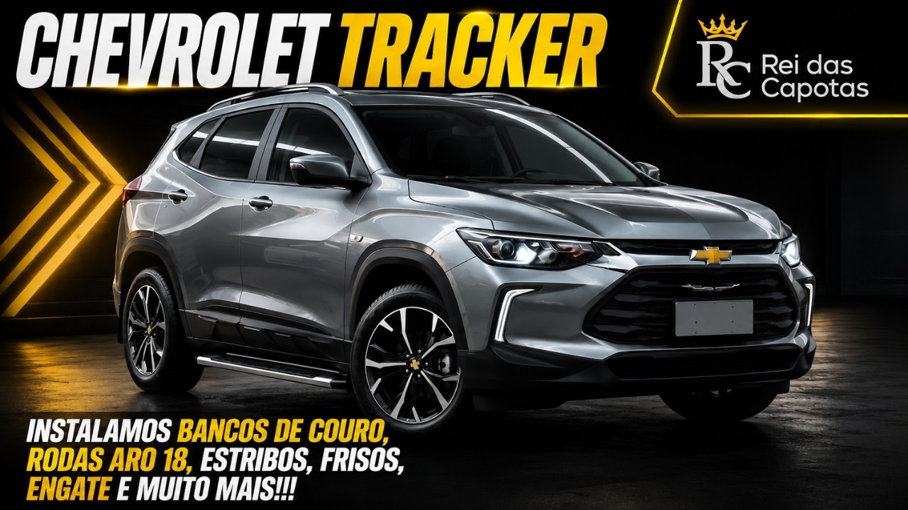 TRACKER 2020 a 2025 Instalamos Rodas 18 Bancos de Couro Film G20 Engate e Estribos