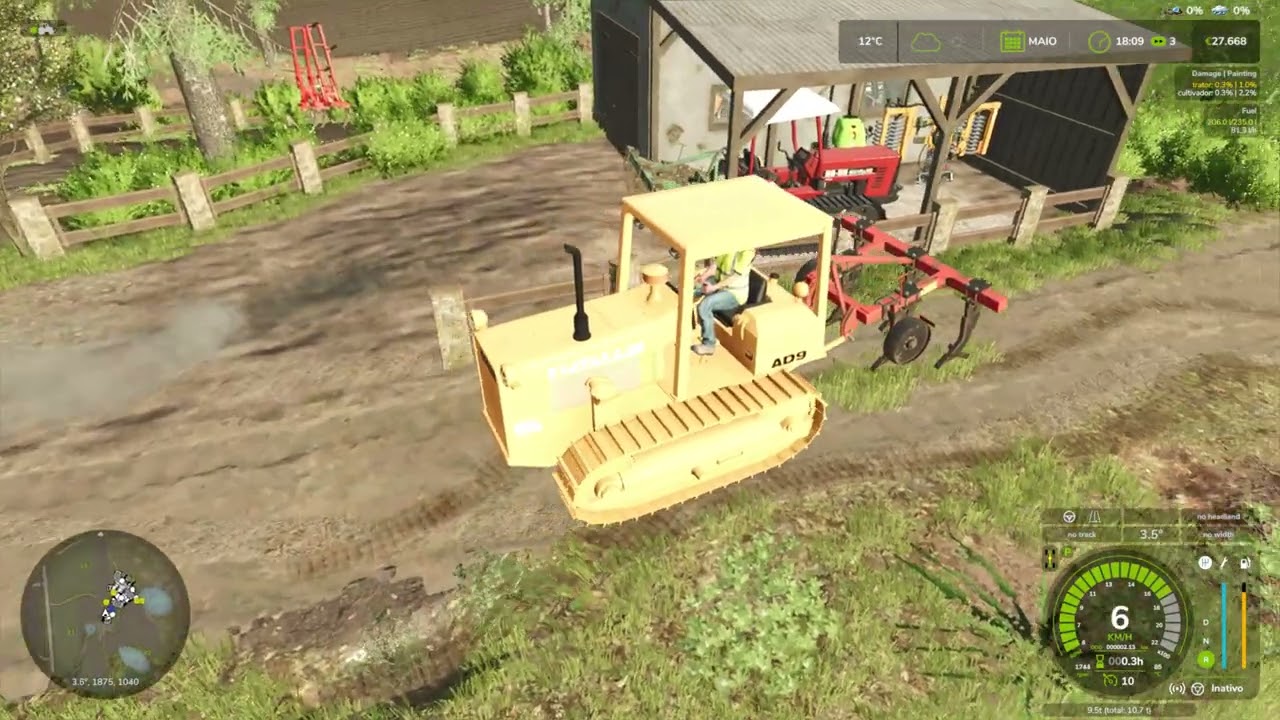 Farming Simulator 25 #TAREFA DE CAMPO . INICIAMOS A LAVRA.