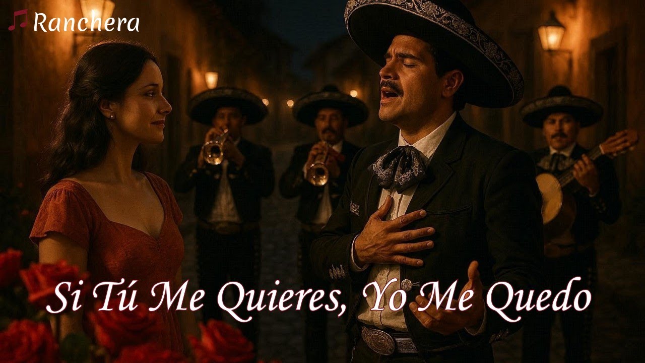 Si Tú Me Quieres, Yo Me Quedo | Ranchera Romántica para Dedicar❤️🎺