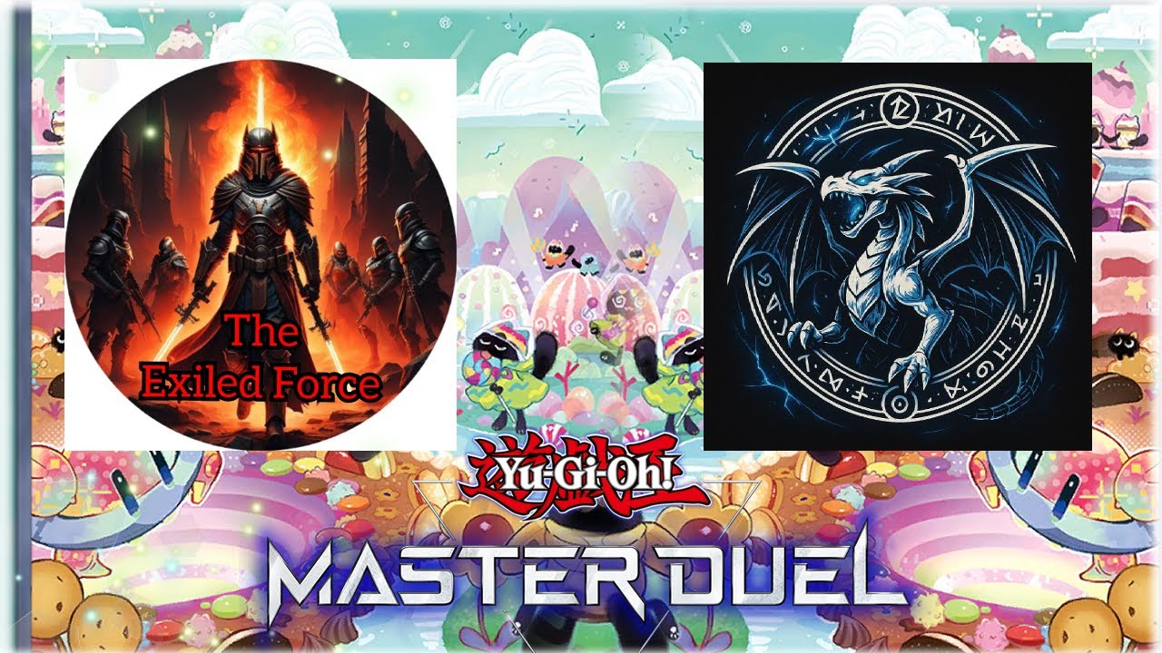 T2 Trials The Exiled Force vs Rising Ether Souls !t2 #masterduel
