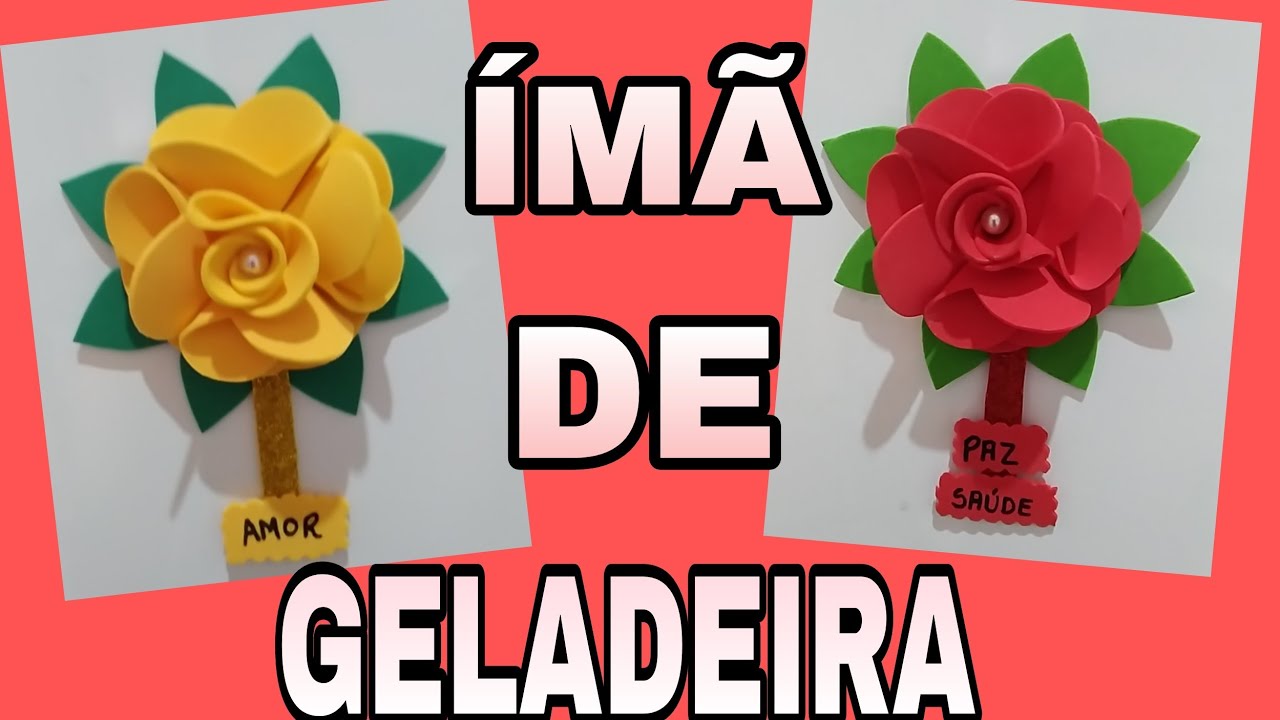IMÃ DE GELADEIRA DE EVA