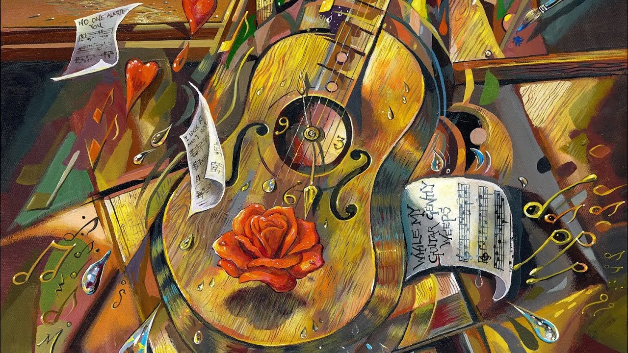 While My Guitar Gently Weeps 