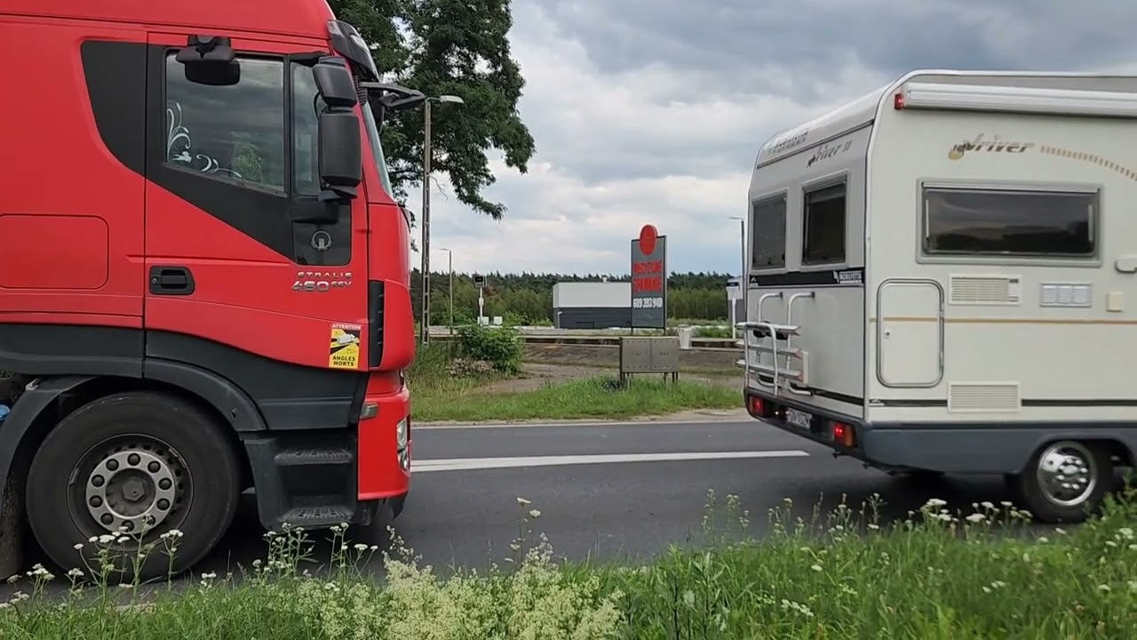 Przejazd Kolejowy ul. Osiecka Leszno (PL) I Railroad Crossing Poland