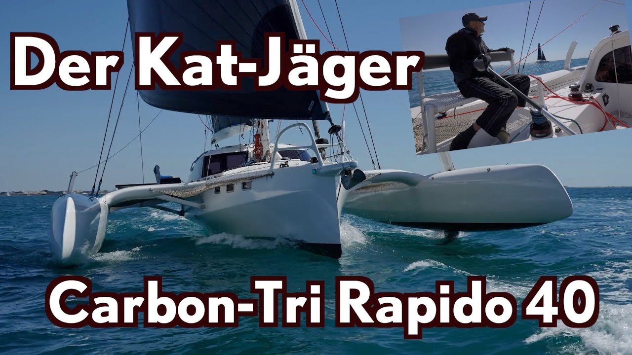 Der Kat-Jäger: Carbon-Trimaran Rapido 40 aus Vietnam