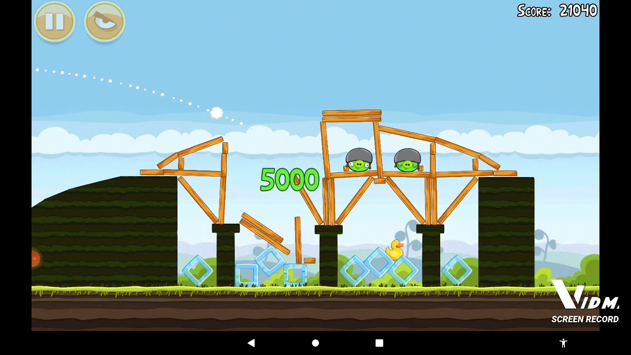 Angry Birds HD 1.5.0 Android Port Gameplay