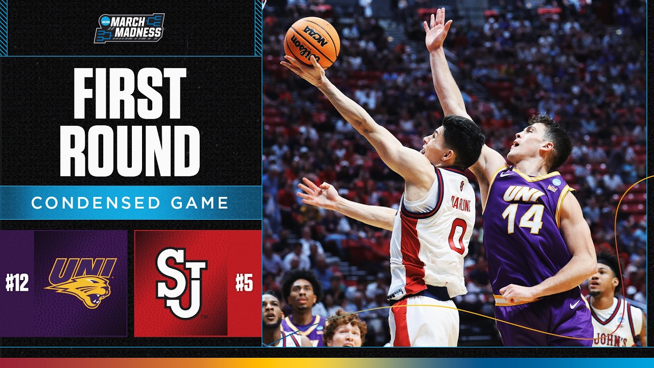 St. John&rsquo;s vs. Northern Iowa  - First round NCAA tournament extended highlights