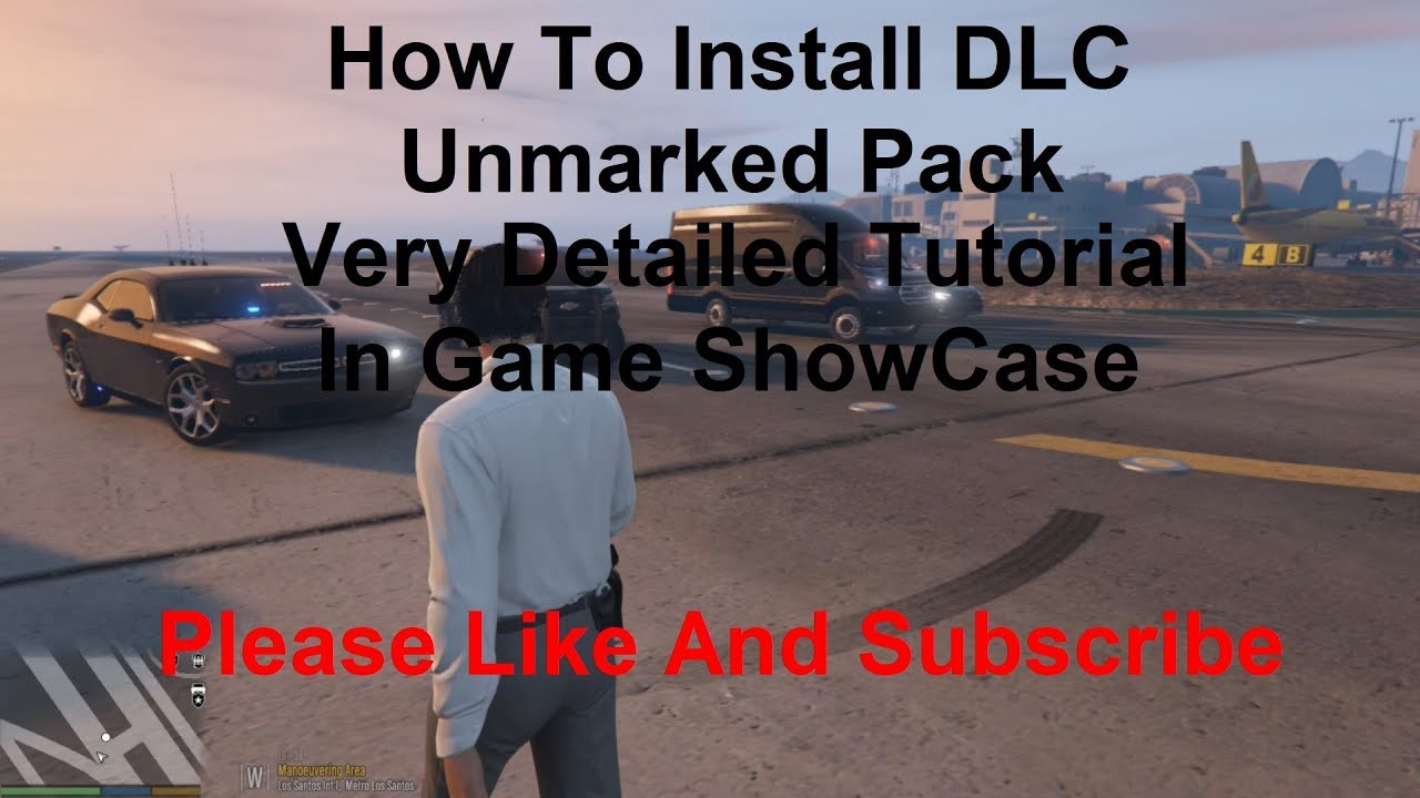 How To Install Unmarked Pack DLC.