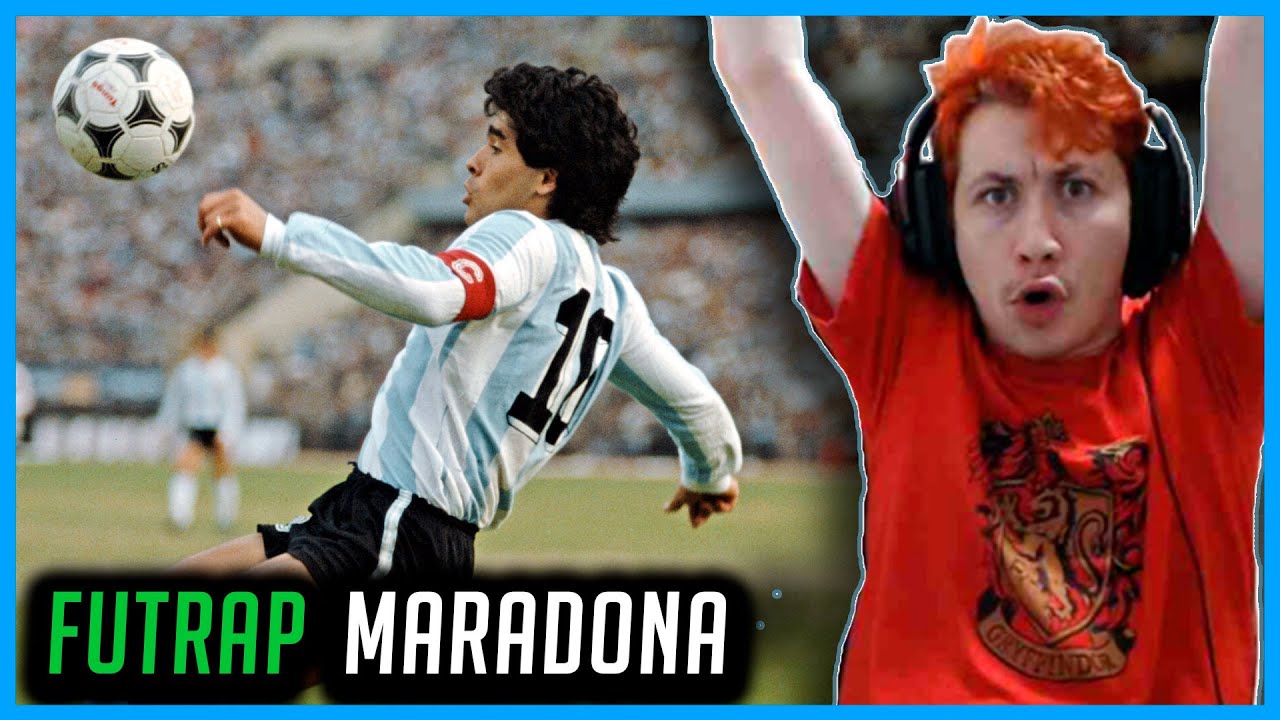REACT ♫ Rap do Maradona | TRIBUTO À LENDA ARGENTINA (FutRap)