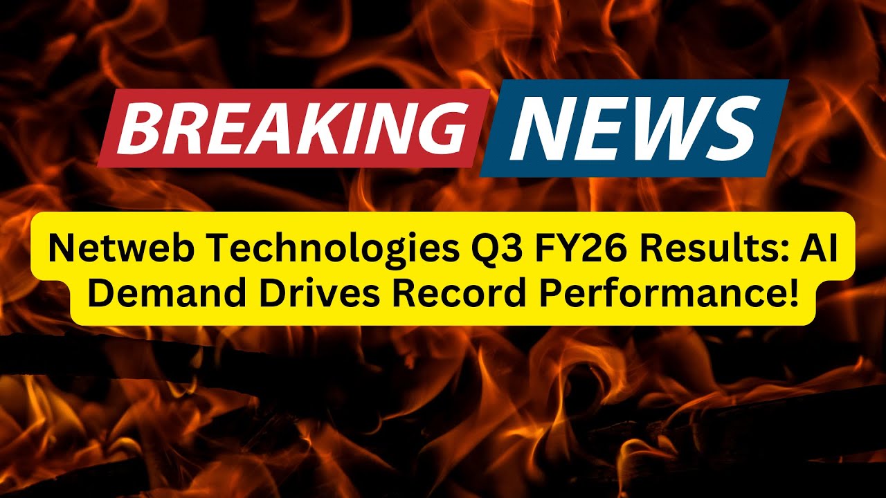 Netweb Technologies Q3 FY26 Results: AI Demand Drives Record Performance!