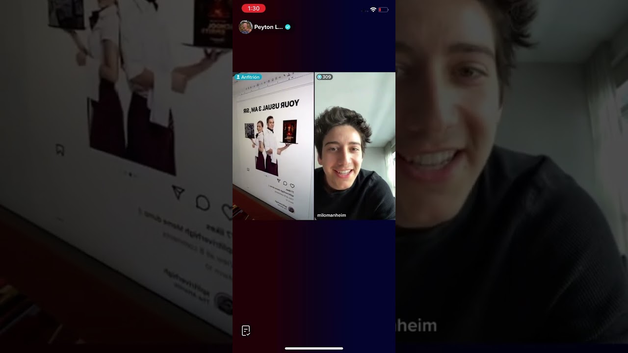 Peyton List & Milo Manheim - LIVE 10/04/2023