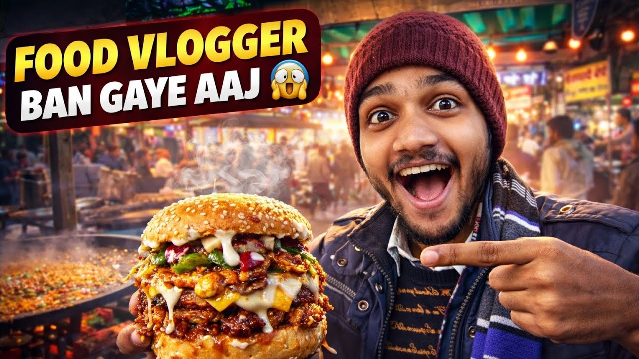 Food vlogger ban gaye khana dhunte dhunte 😂❤️‍🩹 @vlogwithrinku-01 #vlogwithrinku #2026vlog