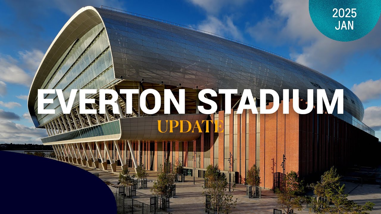 Everton Stadium gets set for first test event!