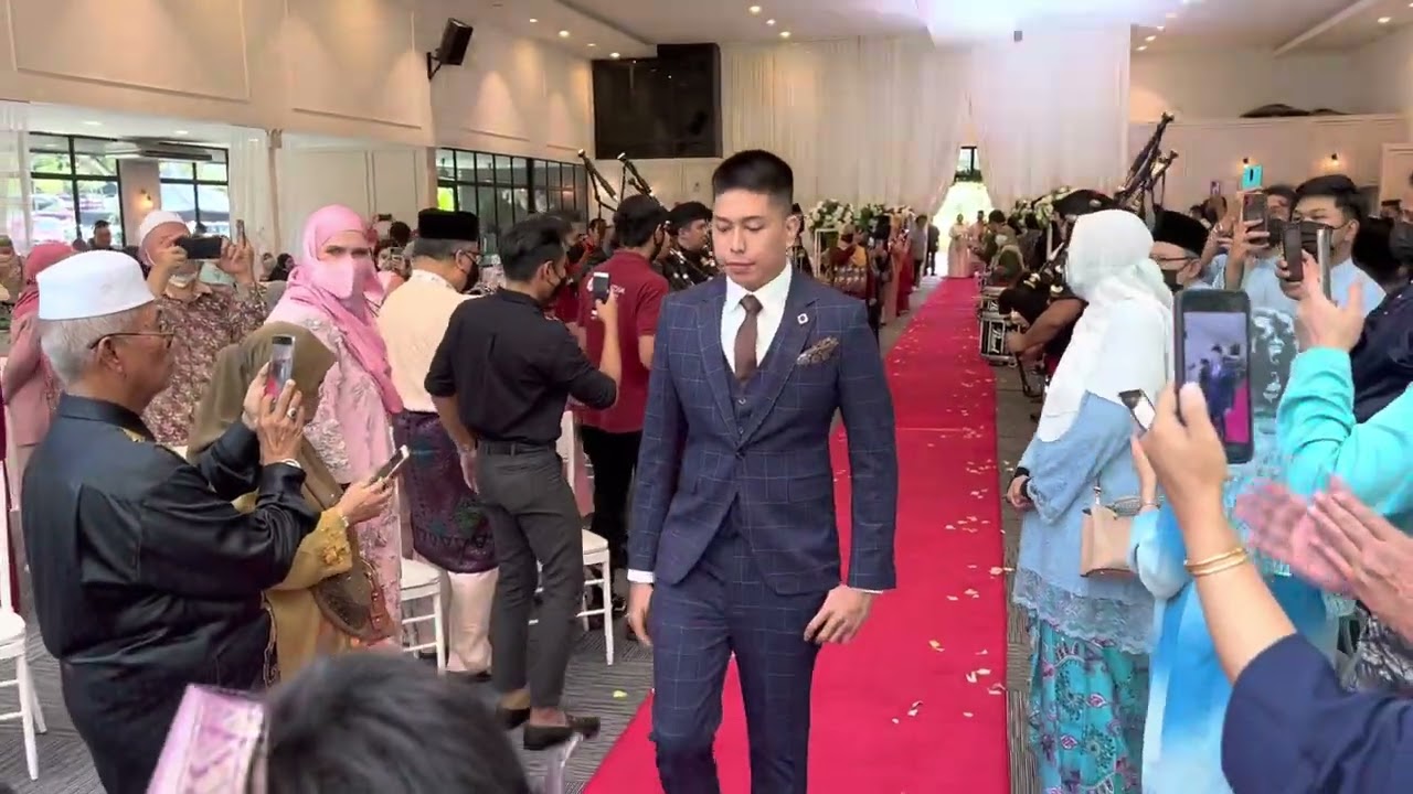 Cant Help Falling In Love with You on Bagpipes | Wedding Entrance at Forest Valley Malaysia