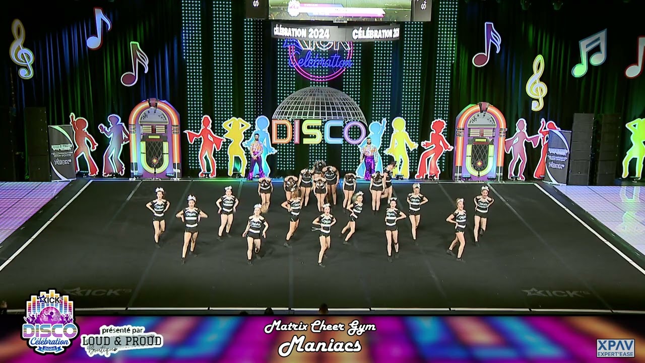 165 - W-U18-L5-AG - Matrix Cheer Gym - Maniacs