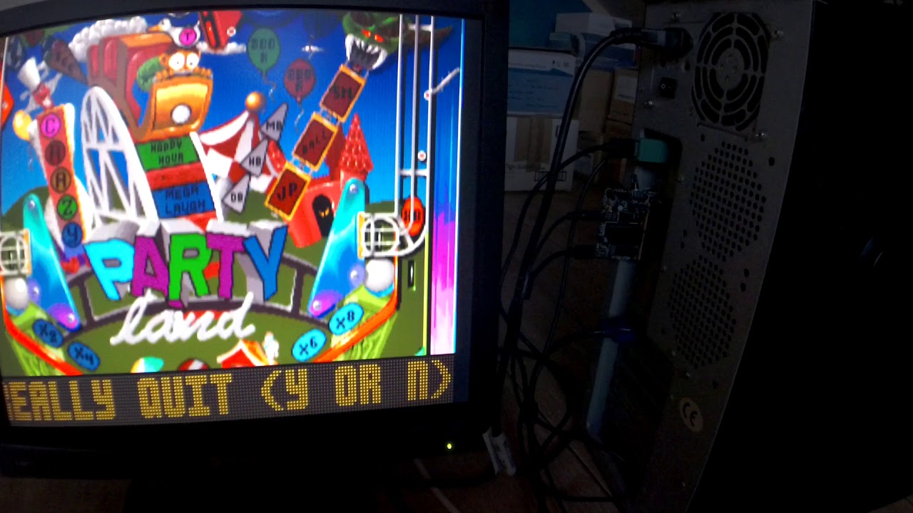 OPL2LPT PinBall Fantasies test -- samples on adlib lpt card