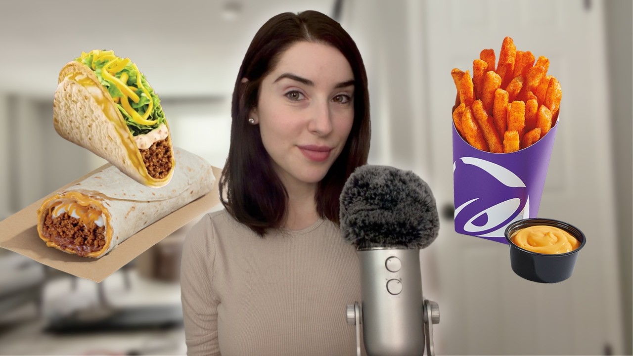 ASMR Taco Bell Mukbang 🌯🌮