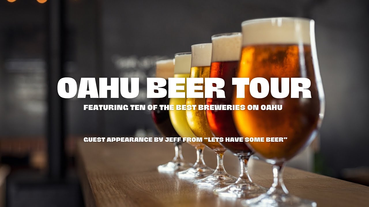 HAWAII CRAFT BEER TOUR!!! (OAHU EDITION) *10+ BREWERIES*