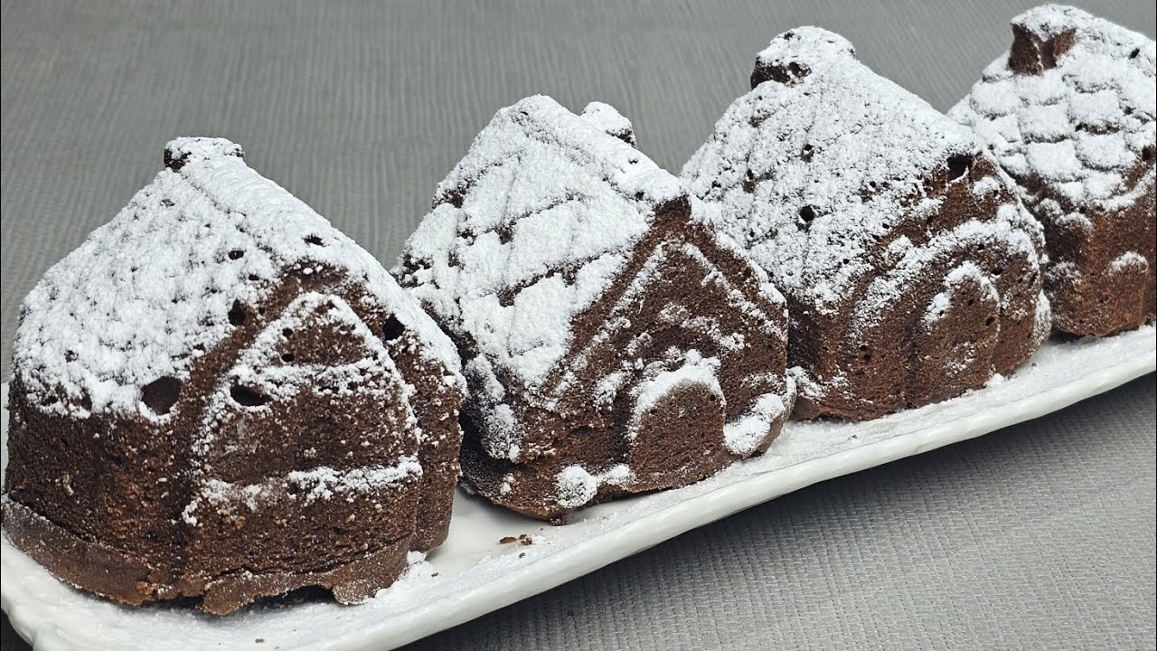CASITAS NAVIDEÑAS | DULCES PARA LA MESA | RECETA DE CUPCAKES CON CHOCOLATE 
