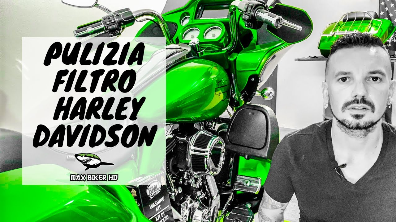 MAX BIKER HD - PULIZIA FILTRO HARLEY DAVIDSON