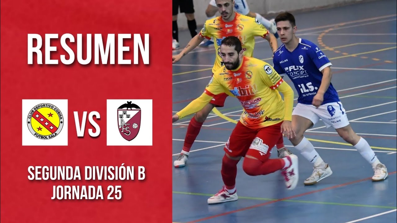 Resumen Cobisa FS - Albacete FS (5-5). SEGUNDA DIVISIÓN B/Jornada 25