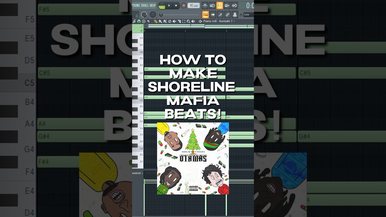 How I make Shoreline Mafia beats in FL Studio! 