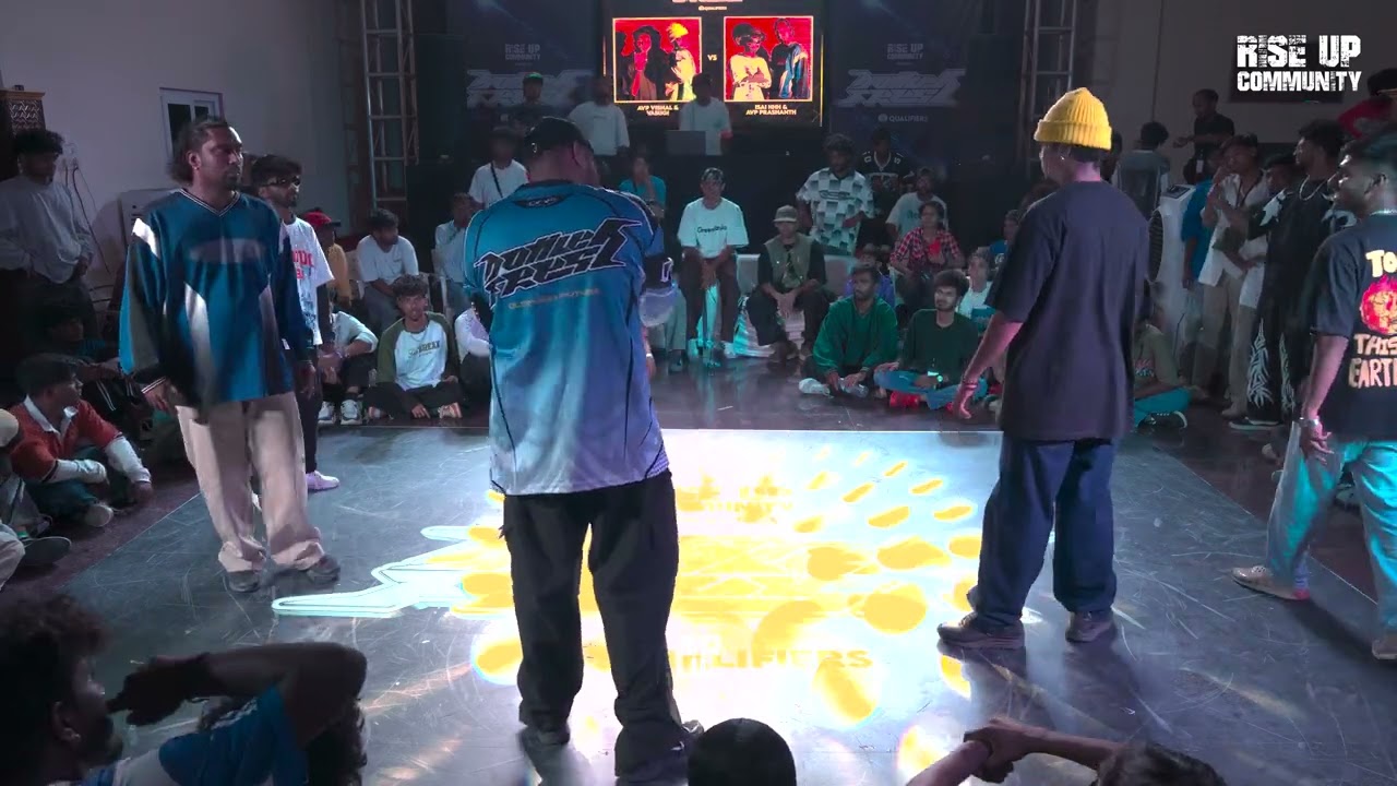 Isai & AVP Prashanth vs AVP Vishal & Vasugi | Top8 Hiphop / RiseUp Community