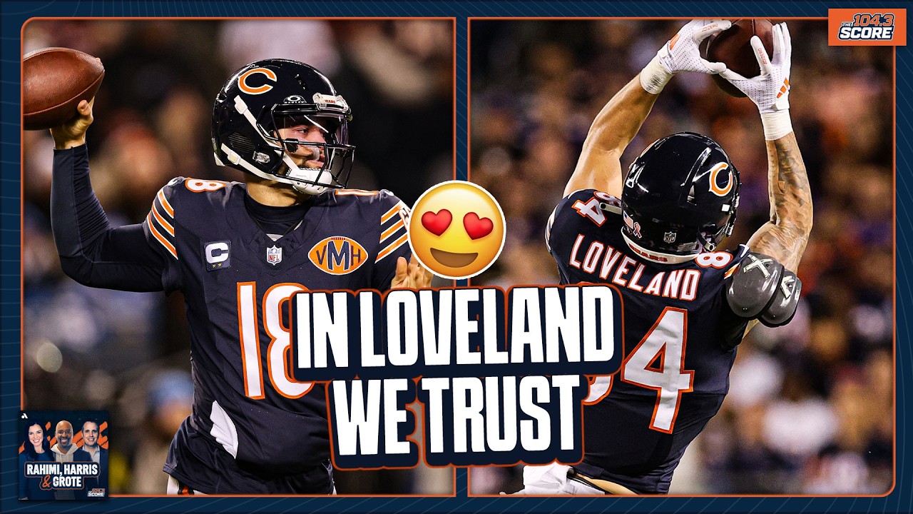 IN LOVELAND WE TRUST: Can Colston Loveland become the Bears' top receiver? | Rahimi, Harris & Grote