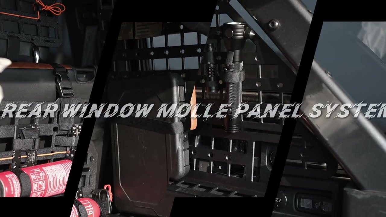 Rear Window Molle Panel System | BROADDICT