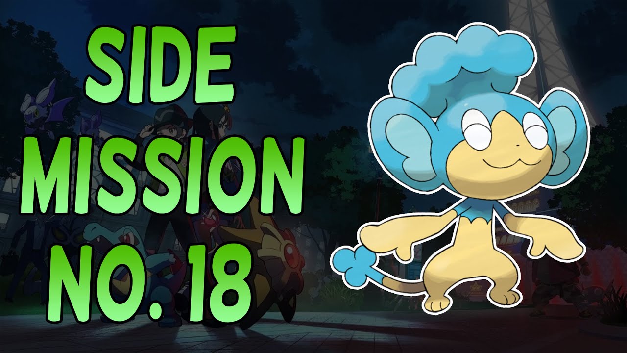 Как выполнить побочную миссию 18 в Pokemon Legends Z-A