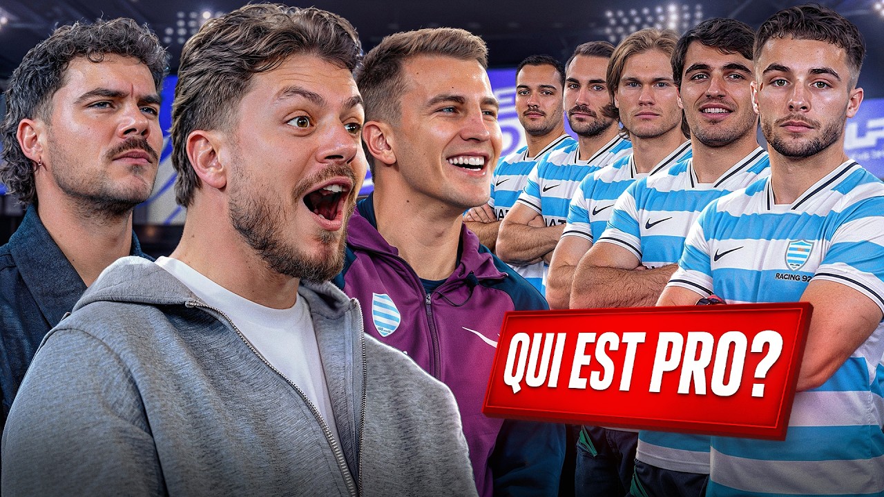 DEVINE LE JOUEUR PRO !🏉 (&Agrave; Paris la D&eacute;fense Arena ft. Pierre Delahousse)