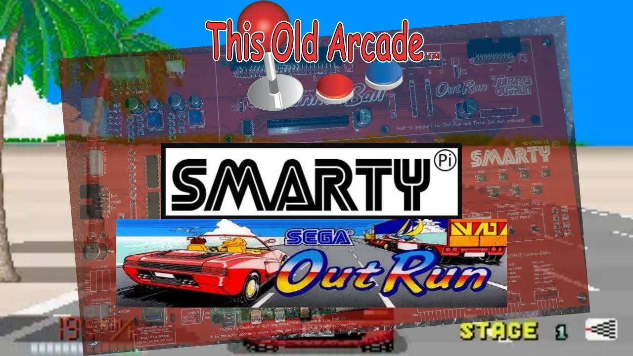 SmartyPi (Pcb for the Sega Outrun)