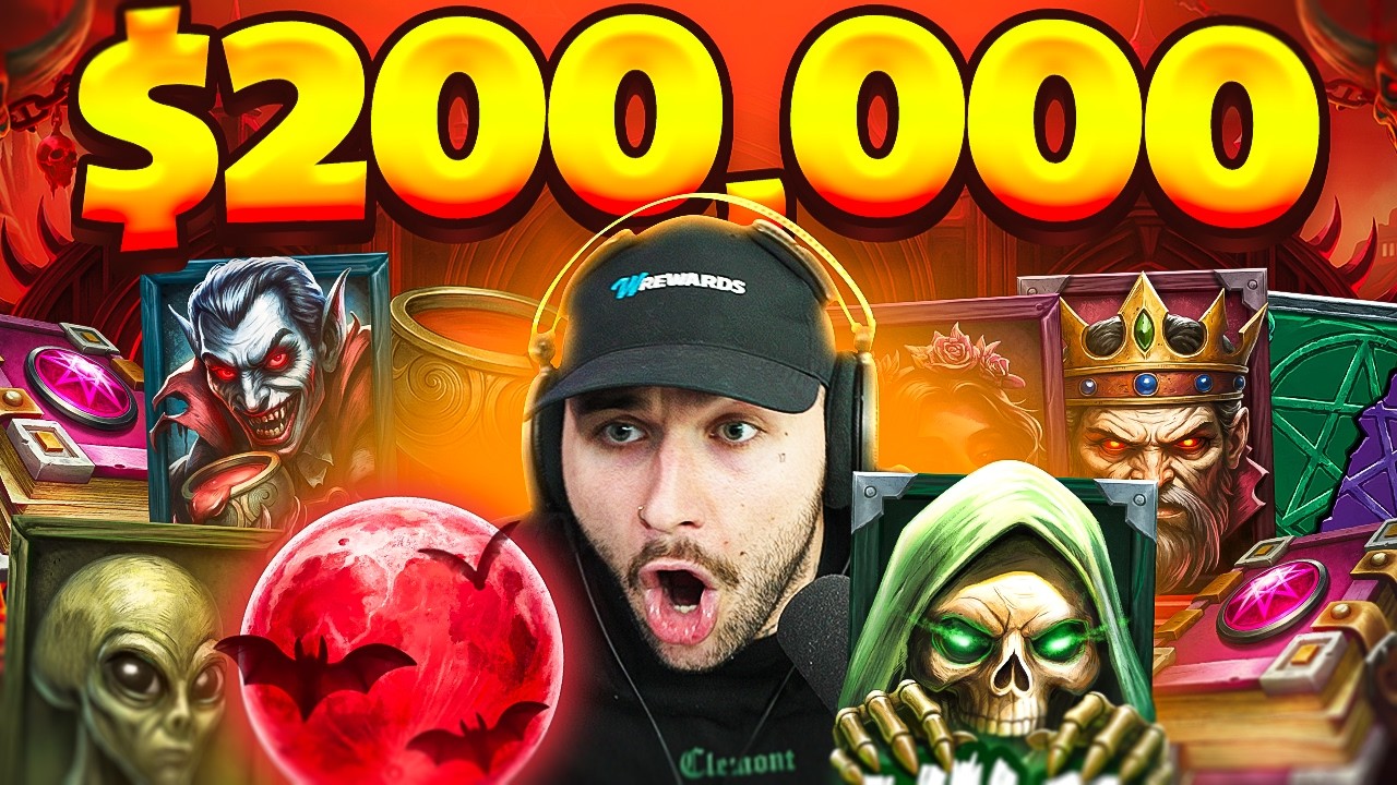 I JUST KEPT PRINTING ON THE *NEW* HAUNTED CRYPT SLOT!!! (BONUS BUYS