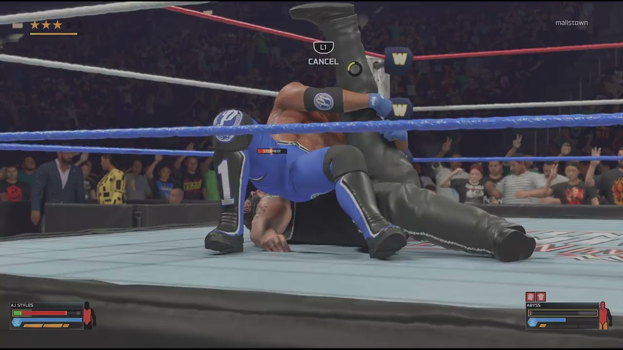 WWE 2K26 Abyss vs AJ Styles