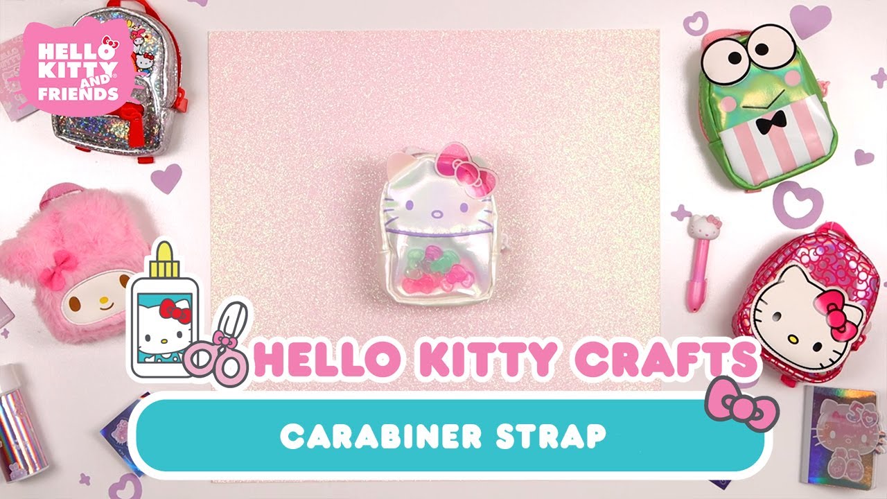 Hello Kitty x Real Littles Carabiner Strap | Hello Kitty Crafts