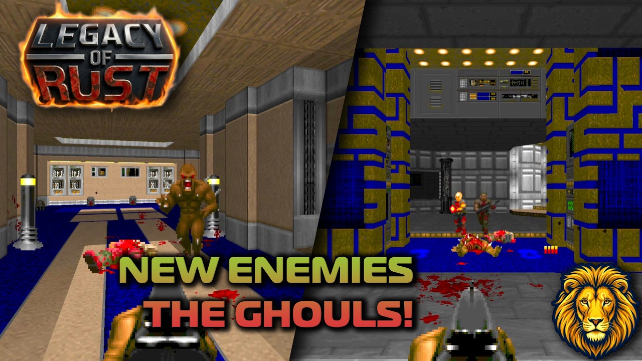 Doom + Doom II: Legacy of Rust 🩸 MAP01: Scar Gate 🩸 100% Walkthrough